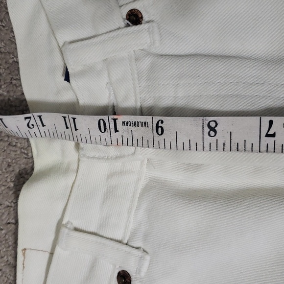 Vintage gap denim 100% cotton white 3" shorts - Picture 5 of 9
